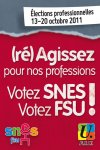 Elections professionnelles du 13 au 20 octobre : professions de foi