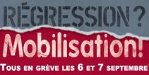 Grève les 6 et 7 septembre