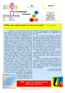 Bulletin mars 2018