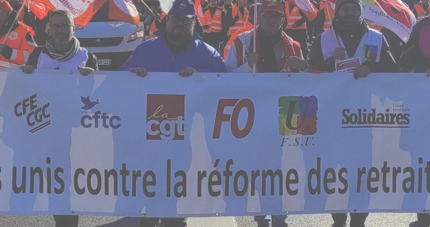 Mobilisation contre la réforme des retraites samedi 11 février