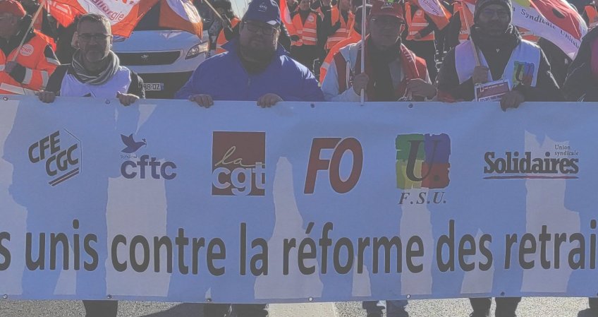 Mobilisation contre la réforme des retraites jeudi 16 février